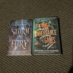 The Inheritance Games Storm and Fury Jennifer Armentrout  Barnes YA Book Bundle